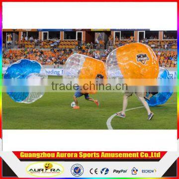 Customized Logo soft human bubble ball with big discount cheap bumper ball suit on sale