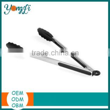 FDA/LFGB Kitchen Silicone Crucible Tongs Use to Clean photo-2