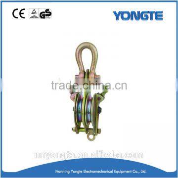 High quality sheave pulley block/ 6 ton chain pulley block