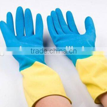 Home Furnishing Dish Washing Gloves Natural Latex Gloves