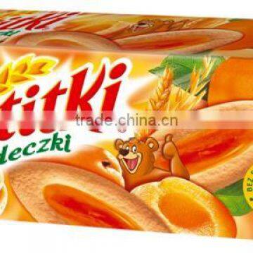 120g Petitki Boat Shape Apricot Cookies