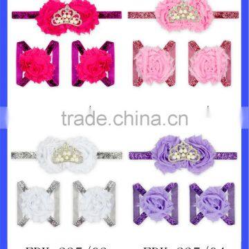 2016 Infant Floral Barefoot Sandals Kids Crown Sandals Simple Girls Stylish Sandals Wholesale photo-6