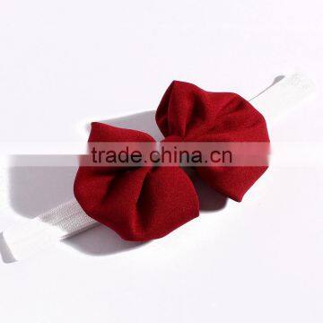 Fabric Handmade Bow Hair Band for Kid's Hair Accessories photo-4