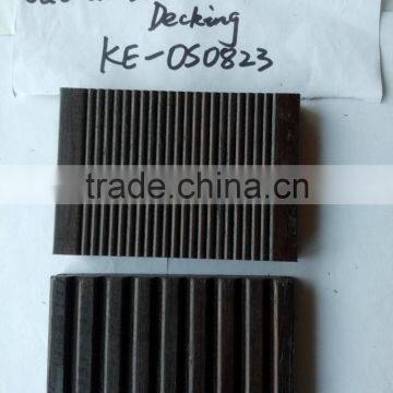 Distressed High Density Outdoor Strand Woven Bamboo Decking in Dark Chocolate Color -KE-OS0823