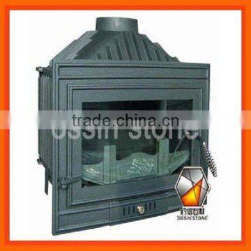 Modern cast iron insert stove with CE ST007