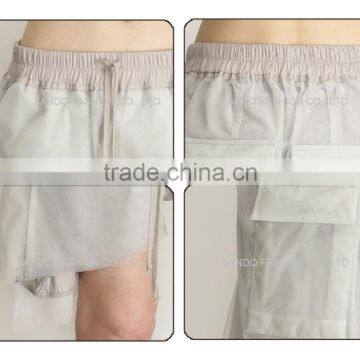 Thin Chiffon Fabric Special Design UK High Street Ladies Shorts photo-6