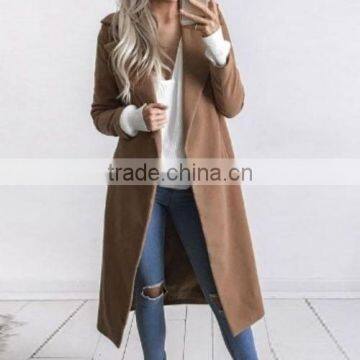 Women Winter Warm Parka Overcoat Thicken Woolen Trench CoatThicken Woolen Trench Coat Long Jacket Outwear