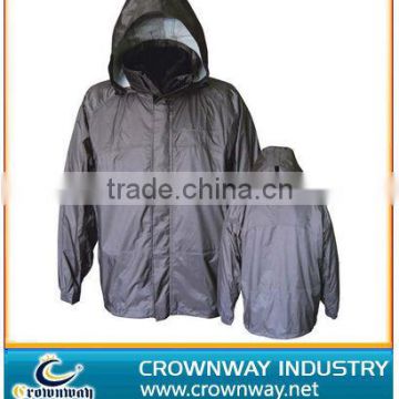 2013 hot sale pure black sport jacket for men with hood