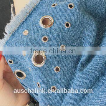 Summer Women Short Fancy Cool Focus Metal Ring Jeans Customized photo-6