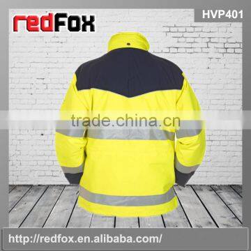 Fluorescent High Visibility Traffic Safety Jacket photo-4