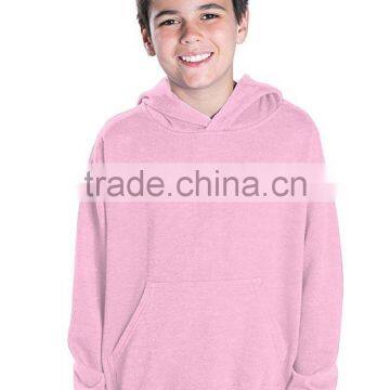 Custom Hoodie Jersey Lined Double-needle Hem Hood Pouch Pocket Fleece Children Hoodies Wholesale photo-4