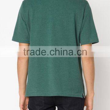 Emerald Green Cotton Classic High Quality Polo Shirt for Men photo-4