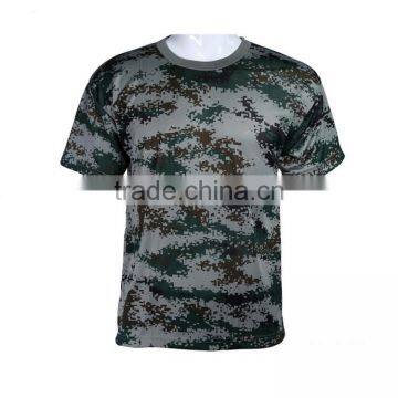 Summer Quick Dry Knit Short Sleeves Camouflage Military Training T-Shirts photo-2