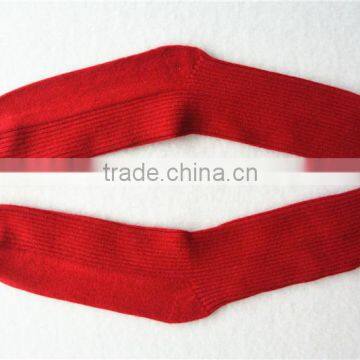 China Wholesale Mens Long Cashmere Flat and Rib Knit Socks photo-5