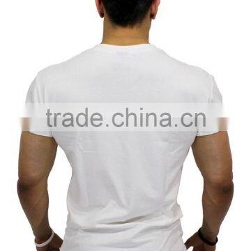 Workout t Shirt for Man,Gym Fitness 95% Cotton 5% Elastane T Shirt photo-2