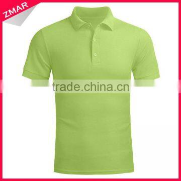 Bulk sale short sleeve plain pique 200 gsm polo t-shirt 100% cotton