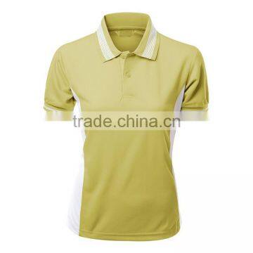 100% Polyester Dry Fit Sport Latest Design Color Combination Polo T Shirt photo-2