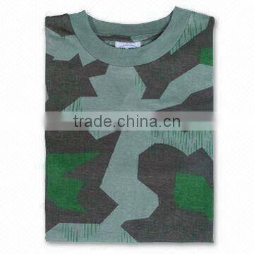 T-shirt, Made of 100% Cotton and Single Jersey, Suitable for Military or Army