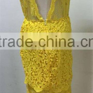 Fast Delivery Elegant Sleeveless Beaded Women Party Wear Long Evening Dress photo-2
