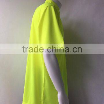 High Visibility Australia Mens Reflective Safety Yellow Breathable Polo Shirt photo-4