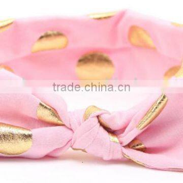 2016 New Design Knot Headband for Kids, Printed Knot Kids Headband photo-4