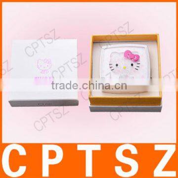 Led Double Surface Beauty Mirror Mobile Power Supply Box Portable Battery/Mirror Power Bank photo-4