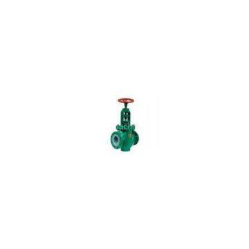 Chemical Acid Resistant Globe Valve With Angle Type Structure