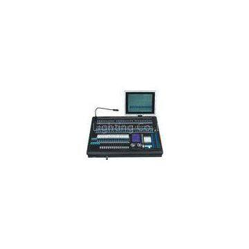 DMX 512 Lighting Controller With 320 * 240 Screen Display, USB Memorizer