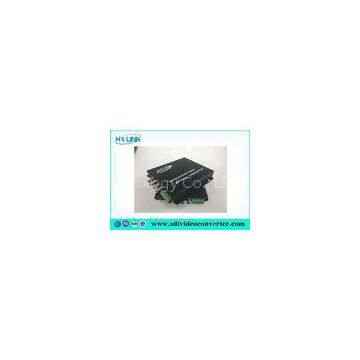 4 Channel TVI video to fiber converter with 1 CH contact closure video bnc to rj45 balun converter