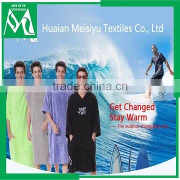 Terry cloth beach robe cotton wholesale
