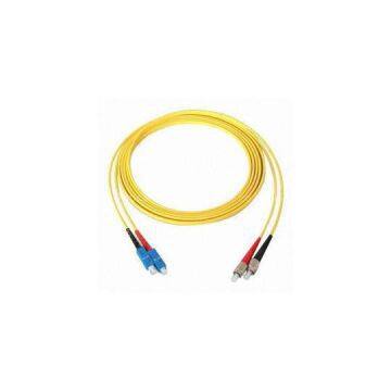 FC-LC Duplex 10G OM4 50/125 Multimode Armored Fiber Patch Cable