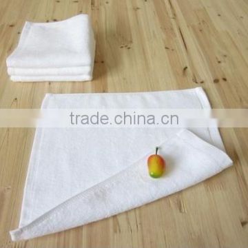 100% cotton plain white cotton face towels - washcloth