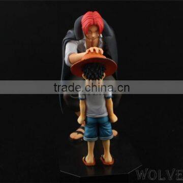Wholesale One Piece Luffy&Shanks Pvc Action Figure photo-3