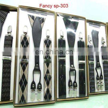 Elastic gallus suspenders for men