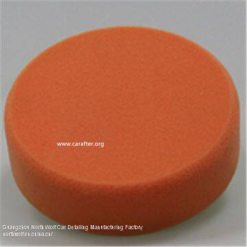 Cutting & Shine Sponge Foam Buffing Pads 6inch Orange Color