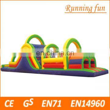 Hot Selling Long Wipeout Inflatable Obstacle Course, Adult Inflatable Obstacle Course photo-4