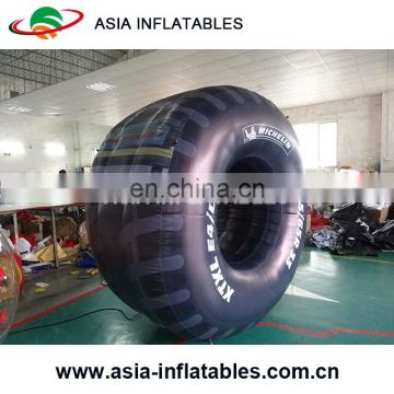 2mH PVC Tarpaulin Inflatable Tires For Outdoor Advertising, Inflatable Wheels Model