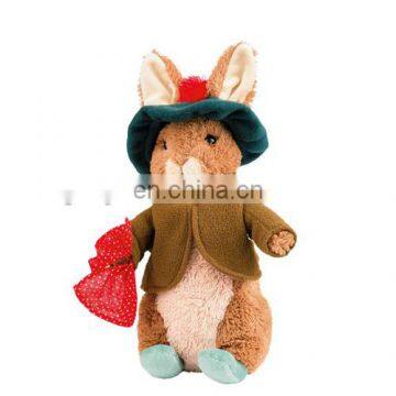 Kids favourite Sorty book rabbit Plush Rabbit Toys Clothes rabbit toys