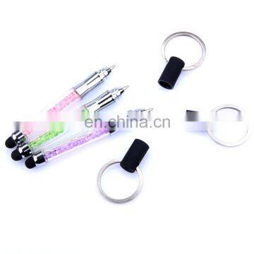 Crystal stylus touch pen with customized