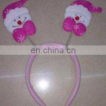 2013 pink santa claus Headband