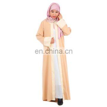 2017 Wholesale Front Open New Model Abaya in Dubai Drop Shipping Fashion Muslim Dress Abaya 2017 photo-2