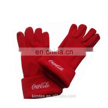 wholesale custom fleece gloves