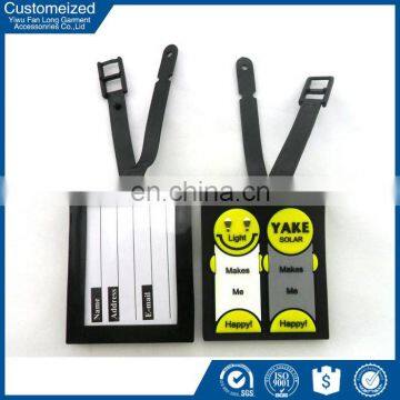 Yiwu supplier personalized plastic cheap luggage tags