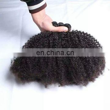 china hair factory 10a grade brazilian hair afro curly salon hair equipment