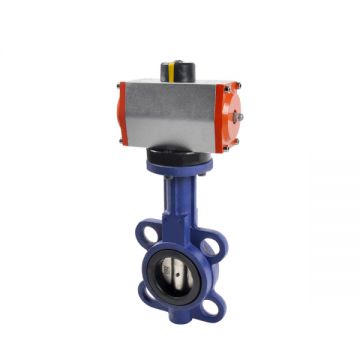 Double Acting Food Beverage Crane Butterfly Valves