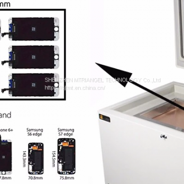 Negative 180 Degrees Frozen Curved Screen Mobile Phone LCD Freezer Separator Machine