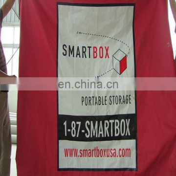 PVC tarpaulin wooden box pallet cover