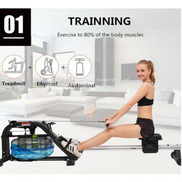 CM-719 Single track Water resistance rowing machine (non-adjustable water resistance)