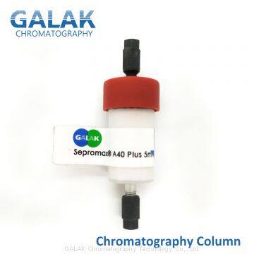 Ion-exchange liquid chromatography HPLC column 1/5ml