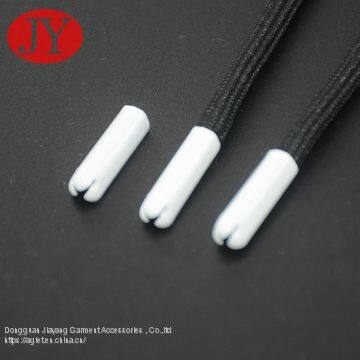 Dongguan Jiayang Engraved Custom Lace Locks Metal Tip Cotton Draw Cord photo-3